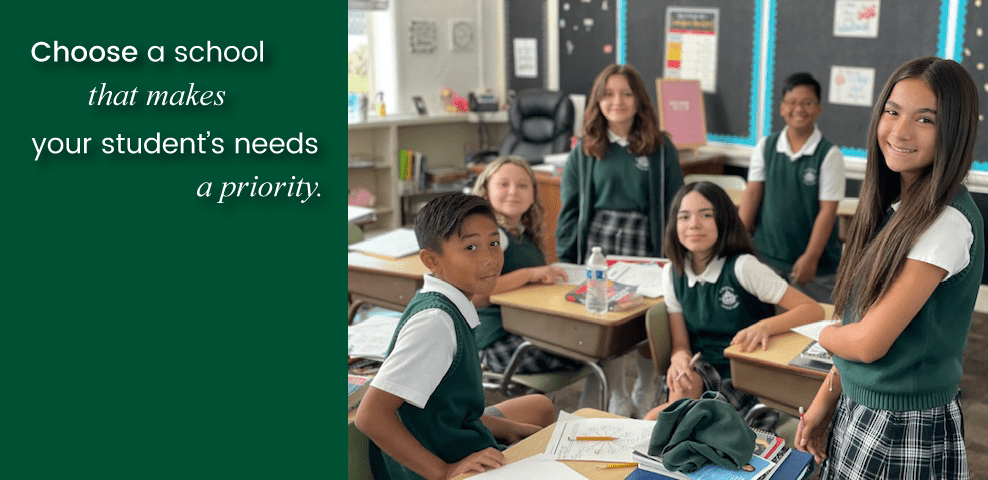 Choose a school that makes your student's needs a priority.